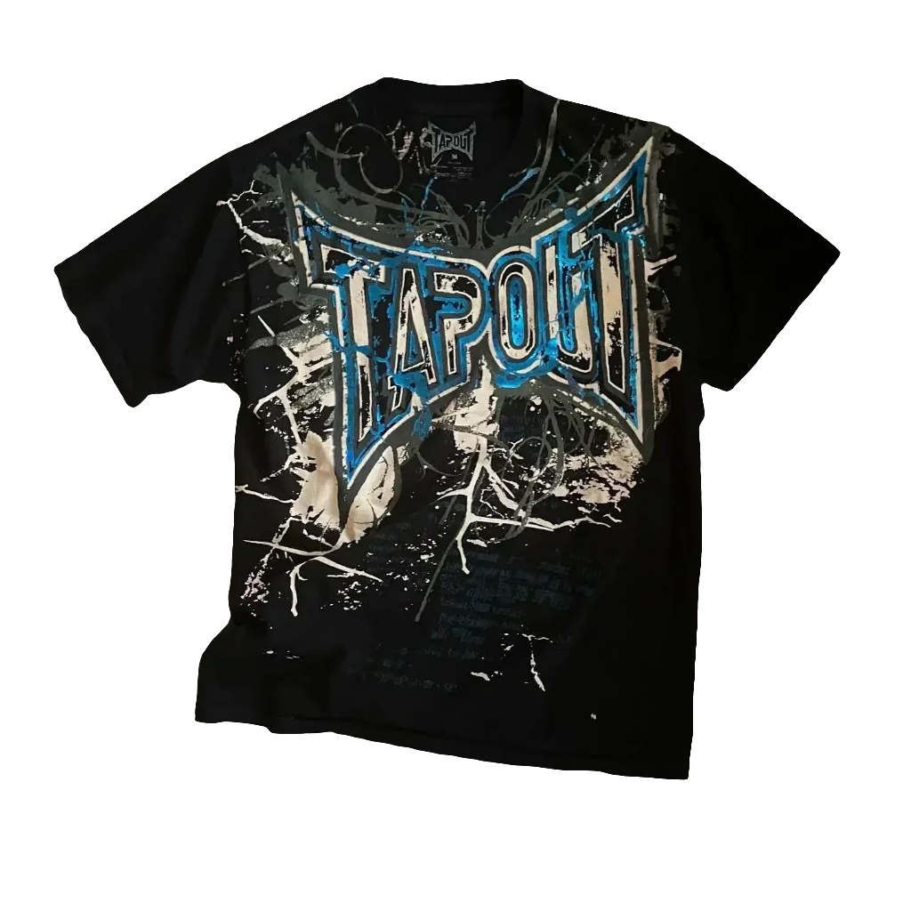 Oversized Cyber Graphic Tee