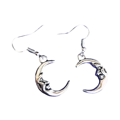 Drop Earringz with Bow Pendant and Heart