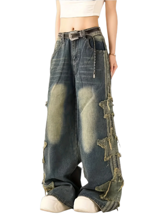 Loose Fit Star Jeanz
